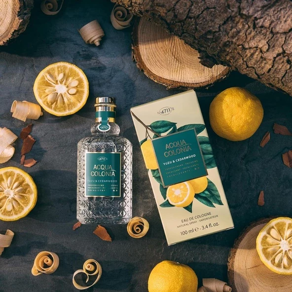 4711 Acqua Colonia Yuzu & Cedarwood EDC 100 ml Unisex Parfüm - 6