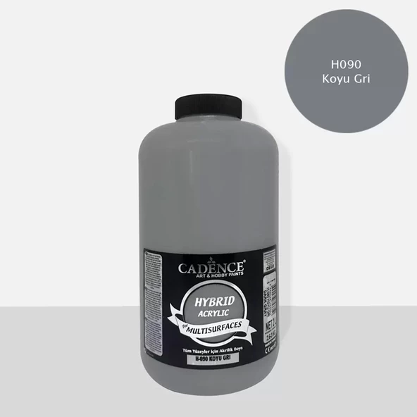 HYBRID AKR. MULTISURFACES H-090 KOYU GRİ 2000ML ürün görseli 1