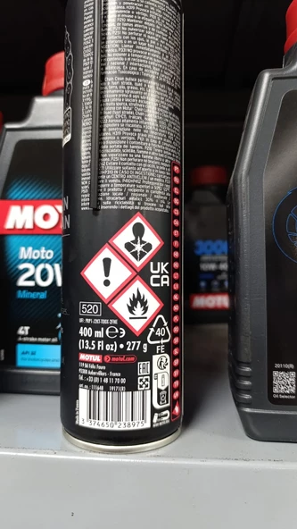 MOTUL C1 CHAIN CLEAN 0,400 LT 2025 ÜRETİM - 2