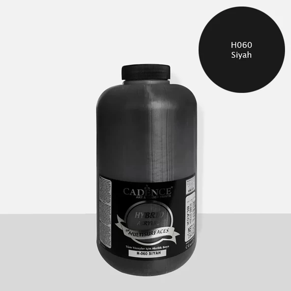 HYBRID AKR. MULTISURFACES H-060 SİYAH 2000ML - 1
