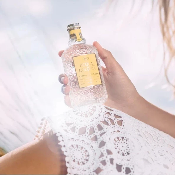 4711 Acqua Colonia Vitalizing Lemon & Ginger EDC 100 ml Unisex Parfüm - Resim 6