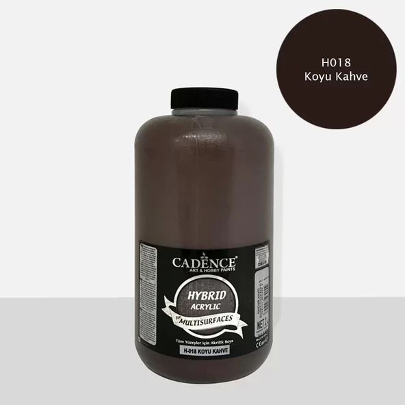 HYBRID AKR. MULTISURFACES H-018 KOYU KAHVE 2000ML