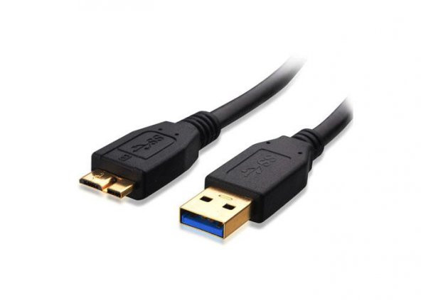 S-link SLX-U34 Usb3.0 1m Harici Disk 2li Data+Şarj Micro Usb Kablosu