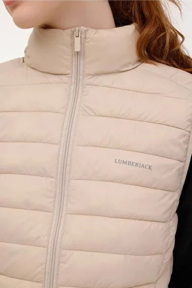 Lumberjack WB VEST SN34 4PR Bej Kadın Yelek - 3