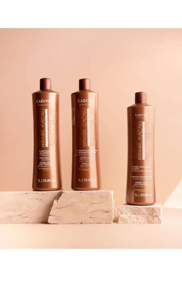 Brasil Cacau Cadiveu Keratin Seti 1000ml