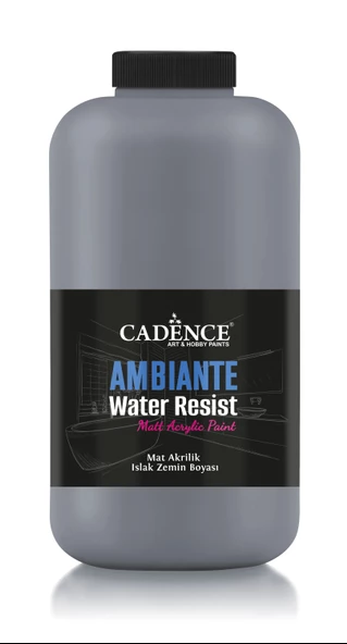 AMBIENTE SUYA DAY. AKR. BOYA AW-21 KOYU GRİ 2000ML + KATALİZÖR 80GR ürün görseli 1