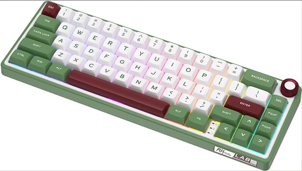 Royal Kludge R65 65% Kablolu US Gaming Klavye - 3