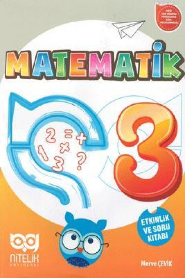 Nitelik Yayınları 3.Sınıf Matematik Etkinlik Ve Soru Kitabı