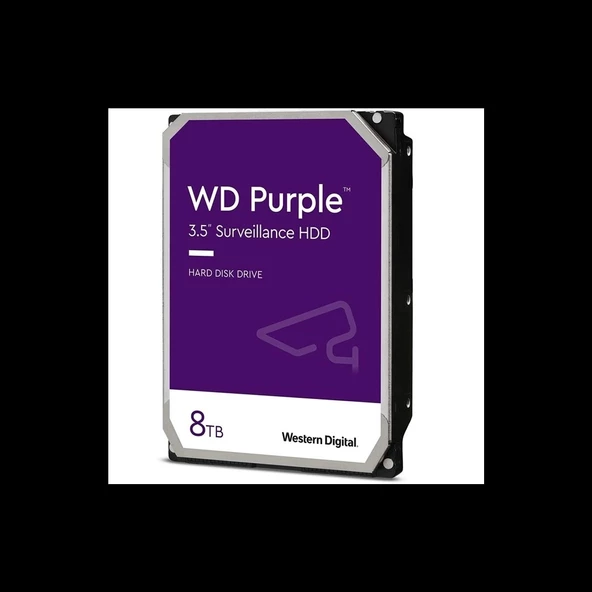 Wd Purple, Wd84purz, 3.5", 8tb, 128mb, 5640 Rpm, 7/24 Güvenlik, Hdd