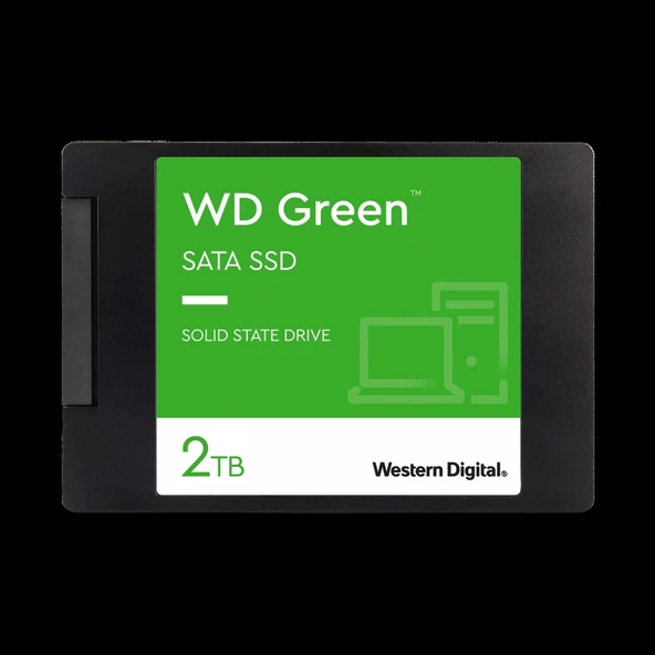 Wd Green, Wds200t2g0a, 2tb, 545/465, 3d Nand, 2,5" Sata, Ssd