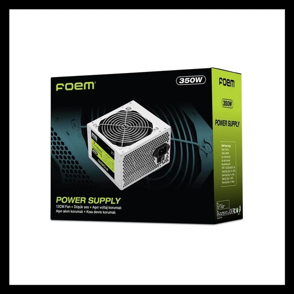 Foem Fps-g35f12 350w, 12cm Fan, Sata, Atx, Power Supply (psu)