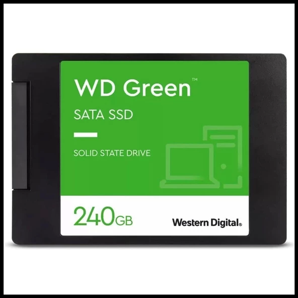 Wd Green, Wds240g3g0a, 240gb, 545/465, 3d Nand, 2,5" Sata, Ssd