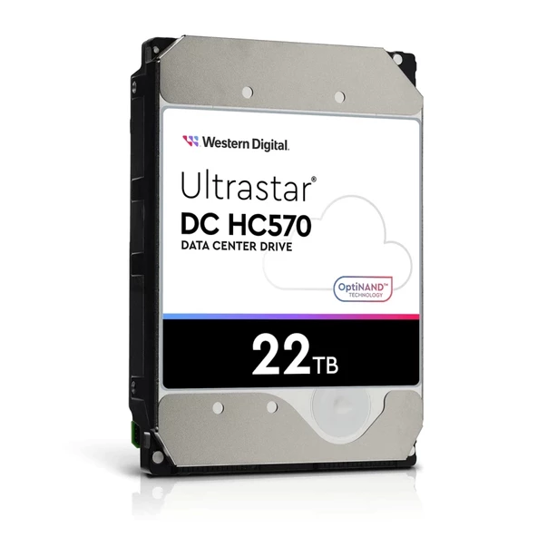 Wd Ultrastar, Wuh722222ale6l4, 3.5", 22tb, 512mb, 7200 Rpm, 7/24 Enterprise, Data Center-güvenlik-nas-server, Hdd (