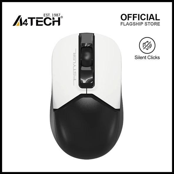 A4 Tech Fg12s Panda (siyah-beyaz) Fstyler  2,4ghz Kablosuz, Sessiz Optik Mouse, 10-15metre, 3 Buton, Nano Alıcı