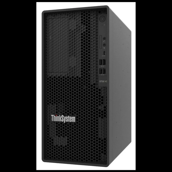 Lenovo 7d8ja043ea, St50 V2, Intel Xeon E-2324g, 16gb Ecc Udımm Ram, 2x960gb Sdd, 1port Gigabit Ethernet, 500w Power, Win