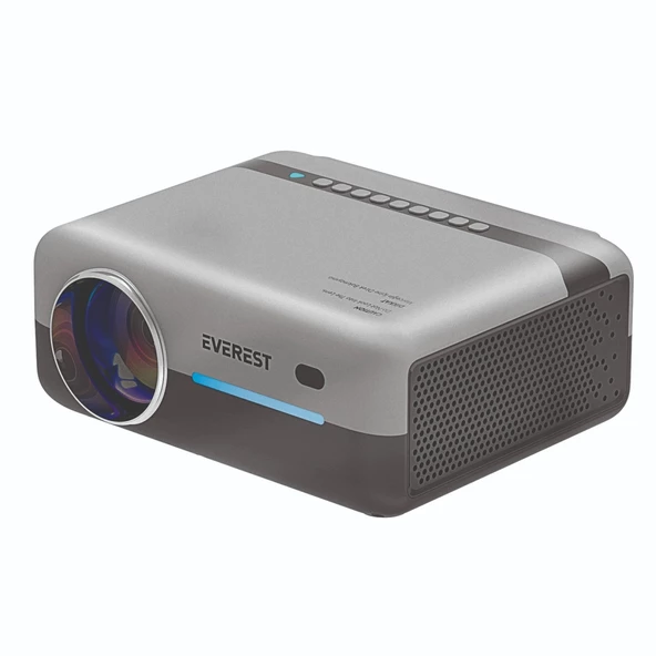 Everest Pj03, 300 Led Lümen, 1920x1080, 2xhdmı, 1xusb, Tf Soket, Wifi, Bluetooth, 30.000 Saat Led Ömrü, 3w Speaker, Andr