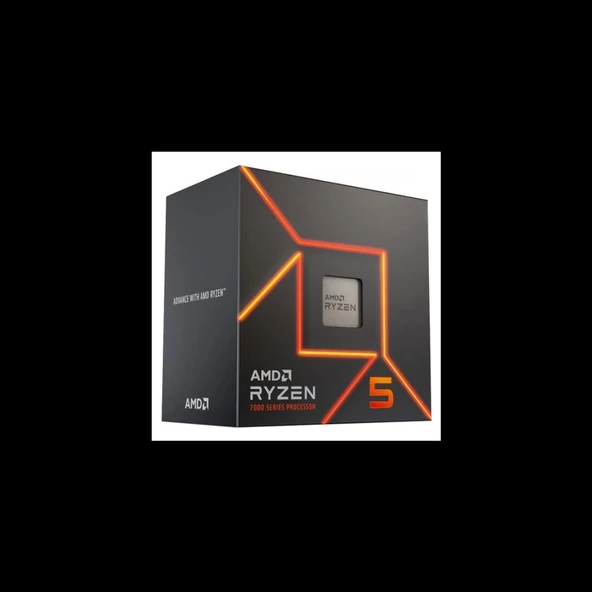 Amd Ryzen 5 7600 6 Core, 3,80-5,10ghz, 38mb Cache, 65w,  Am5 Soket, Box (kutulu) (dahili Grafik Var, Fan Var)