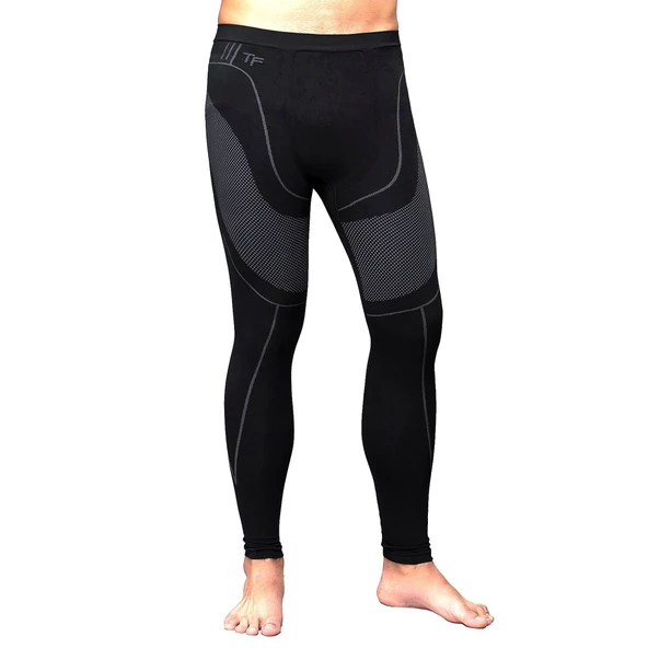 Thermoform Extreme Erkek Seamless Termal Uzun Kollu İçlik Seti Siyah - 3