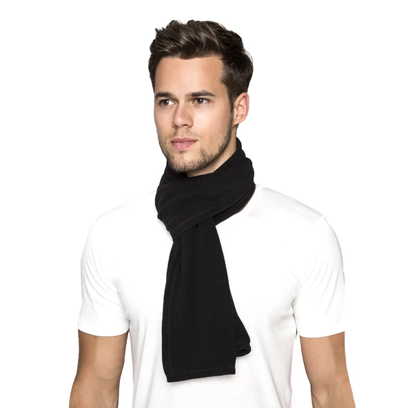Thermoform Polar Unisex Eldiven-Atkı Seti Siyah - 5