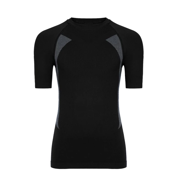 Thermoform Extreme Erkek Seamless Termal Kısa Kollu İçlik Seti Siyah - 6