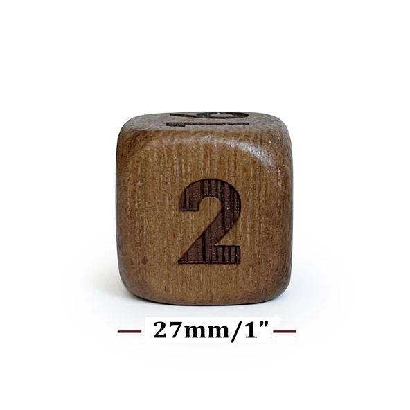 Helena Wood Art Ahşap Vido Zar 27x27mm - 2