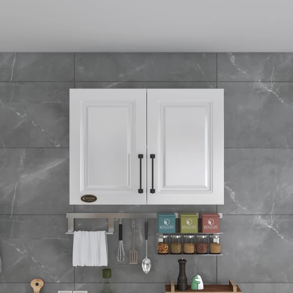 Kenzlife hazır mutfak dolabı kıvırcık90 byz mod1 90*080*32 mebran kapak suntalam gövde - Resim 2