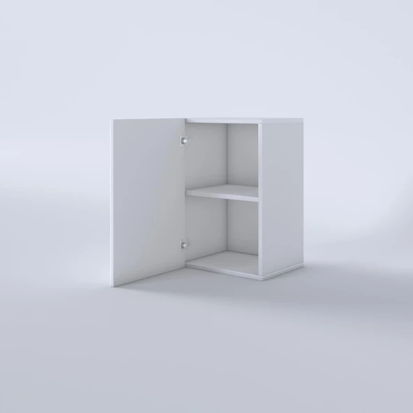 Kenzlife hazır mutfak dolabı bamya60 byz mod1 60*040*32 mebran kapak suntalam gövde - Resim 4