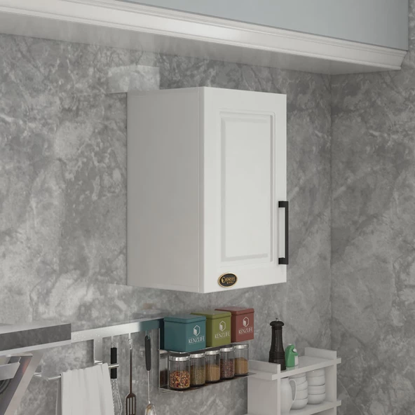 Kenzlife hazır mutfak dolabı bamya60 byz mod1 60*040*32 mebran kapak suntalam gövde ürün görseli