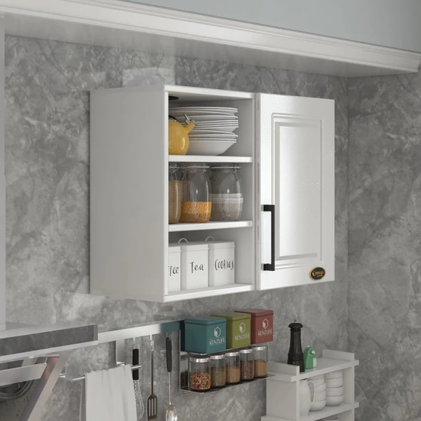 Kenzlife hazır mutfak dolabı roka60 byz mod1 60*080*32 mebran kapak suntalam gövde ürün görseli