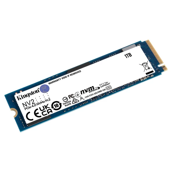 1TB KINGSTON NV2 SNV2S/1000G 3500/2100/MB/s M.2 NVMe SSD - 3