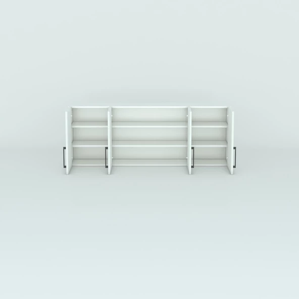 Kenzlife hazır mutfak dolabı soğan90 byz mod1 90*160*32 mebran kapak suntalam gövde - Resim 3