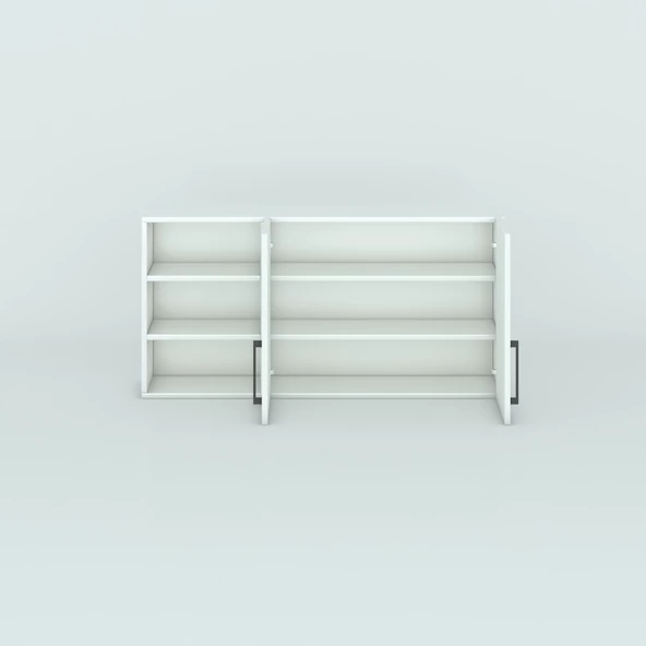 Kenzlife hazır mutfak dolabı kestane90 byz mod1 90*120*32 mebran kapak suntalam gövde - Resim 3