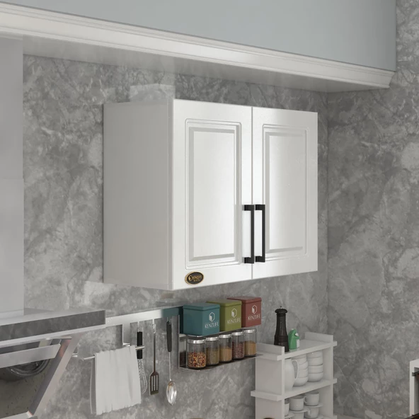 Kenzlife hazır mutfak dolabı kıvırcık60 byz mod1 60*080*32 mebran kapak suntalam gövde