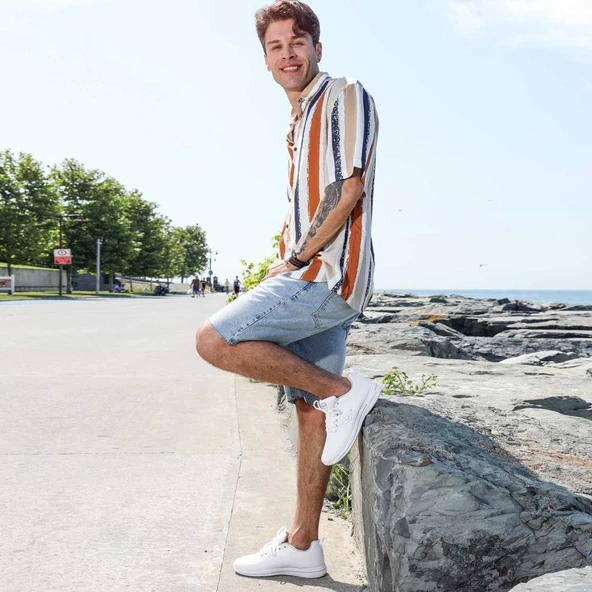 JUMP 24938 XXL ÖZEL BÜYÜK 46-47-48 NUMARA HAFİF TABAN ANATOMİK COMFORT SPOR AYAKKABISI - Resim 5