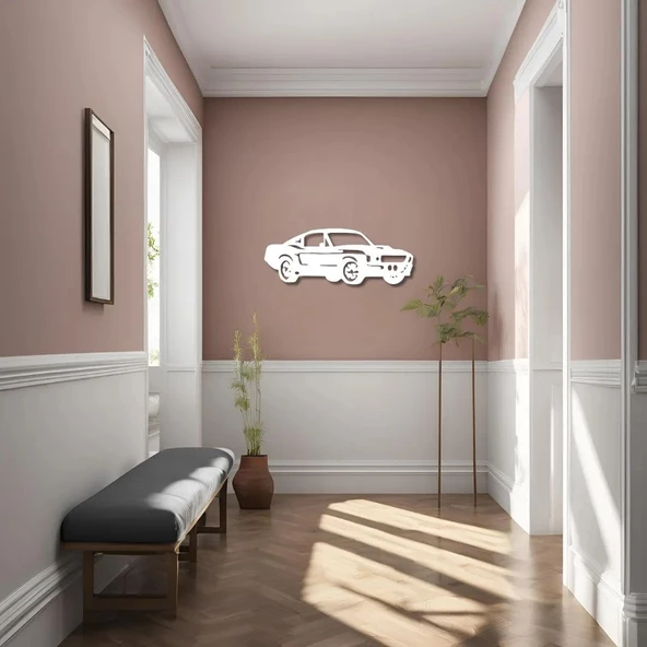 Modern Metal Duvar Sanatı Araba 3(Car) Metal Duvar Tablosu Araba - Resim 4