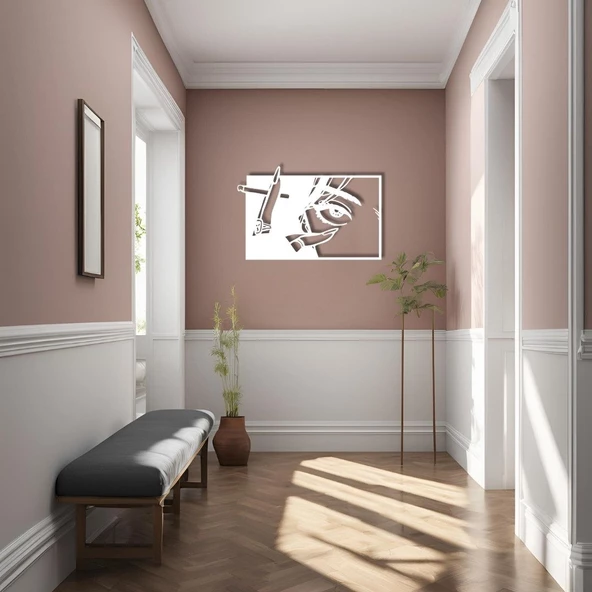 Özel Tasarım Metal Tablolar Pop Art 8 Metal Duvar Tablosu Pop Art - Resim 4