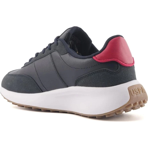 U.S.POLO ASSN REMUS 3PR LACİVERT COMFORT CASUAL GÜNLÜK UNİSEX SPOR AYAKKABI - 5