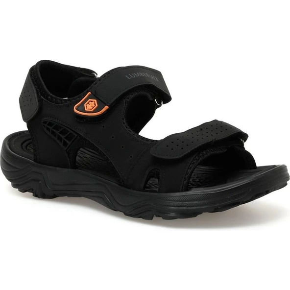 LUMBERJACK KASS 3FX SİYAH COMFORT CASUAL ANATOMİK ERKEK SANDALET - 3
