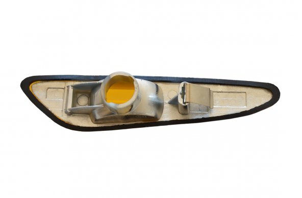 BMW E46 YENİ MODEL ÇAMURLUK SİNYALİ SARI 63137165914 - Resim 2