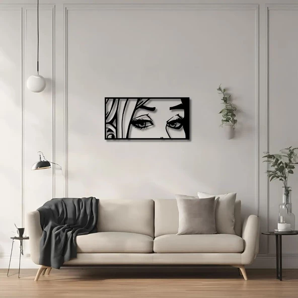 Dekoratif Metal Sanatı Pop Art 4 Metal Duvar Tablosu Pop Art - 5