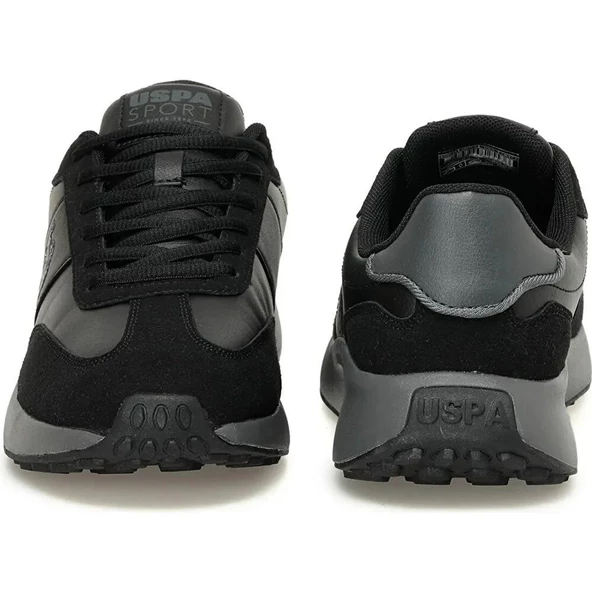 U.S.POLO ASSN REMUS 3PR SİYAH COMFORT CASUAL GÜNLÜK UNİSEX SPOR AYAKKABI - 6