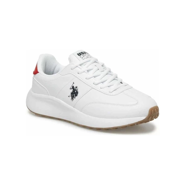 U.S.POLO ASSN REMUS 3PR BEYAZ COMFORT CASUAL ANATOMİK GÜNLÜK SPOR AYAKKABI