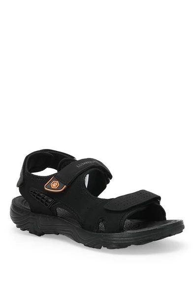 LUMBERJACK SİYAH-SİYAH KASS OUTDOOR ANATOMİK SUYA DAYANIKLI SANDALET - Resim 2