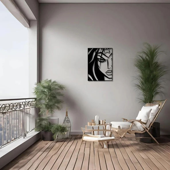 Sanatsal Metal Tablo Wonder Woman Metal Duvar Tablosu Pop Art - 3