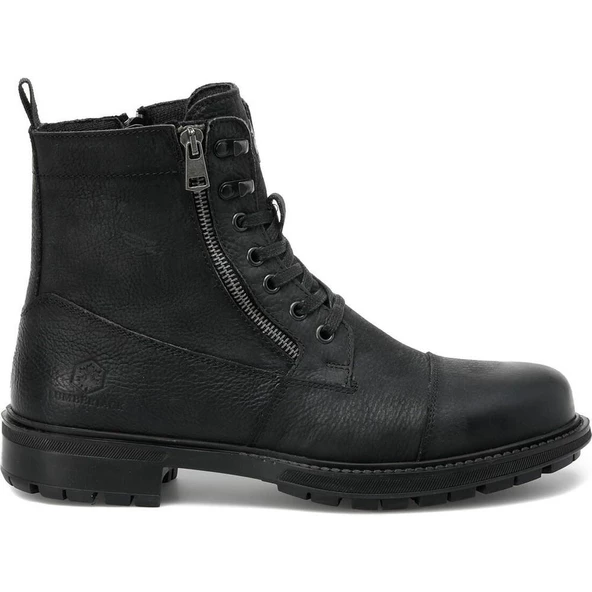 LUMBERJACK RAMONES 1PR KAHVE HAKİKİ DERİ COMFORT CASUAL FERMUARLI ERKEK BOT - 3