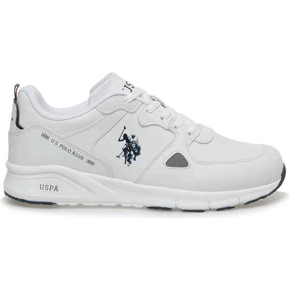 U.S.POLO ASSS VANCE 2PR UNİSEX BEYAZ SNEAKER AYAKKABI - Resim 2
