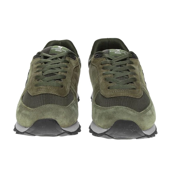 HAMMER JACK 102 19250 HAKİ RENK HAKİKİ DERİ CASUAL GÜNLÜK SPOR AYAKKABISI - 4