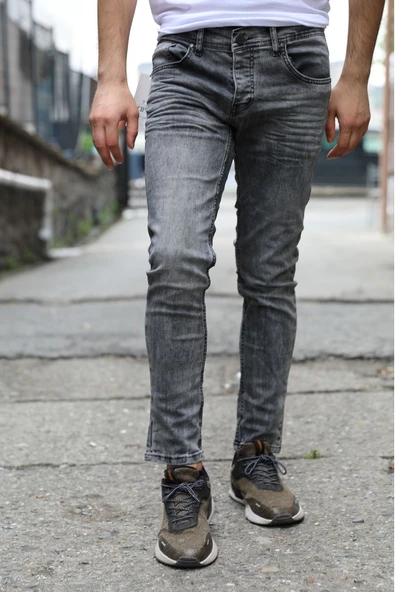 Erkek Denim Slim Fit Pantolon