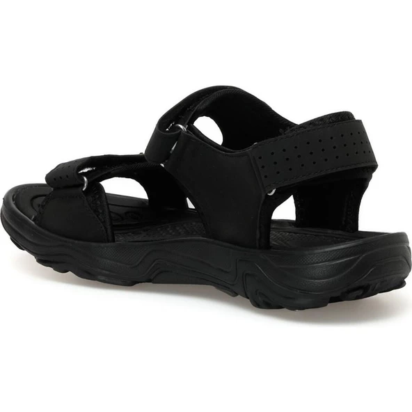 LUMBERJACK KASS 3FX SİYAH COMFORT CASUAL ANATOMİK ERKEK SANDALET - 4