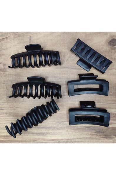 Kadın Renkli Karşık Mandal Toka Seti (RENKLİ KISKAÇLI SAÇ TOKASI 8,5 CM) - 2